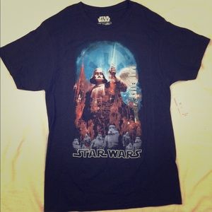 Star Wars black size Medium Darth Vader t-shirt